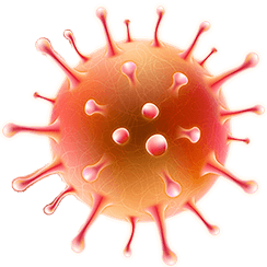 Symbolbild eines Virus